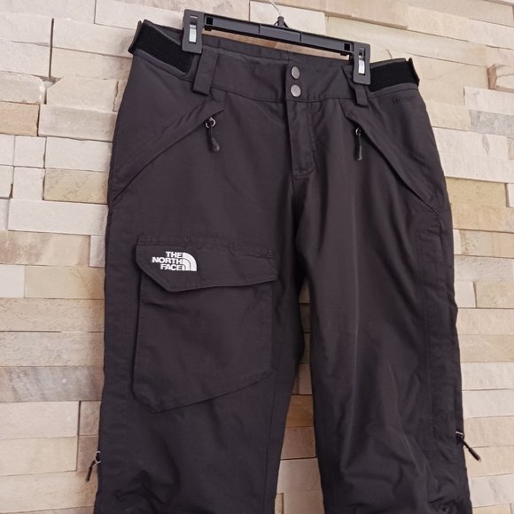 North Face Womens XS Black Ski Snowboard Winter Waterproof Snowboard Pants Suit - Picture 2 of 7